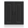 Mueble bajo para fregadero Kalmar negro 60x46x81,5 cm von , Küchenschränke - Ref: Foro24-853438, Preis: 76,29 €, Rabatt: %