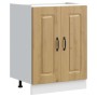Mueble bajo para fregadero Kalmar roble artesanal 60x46x81,5 cm von , Küchenschränke - Ref: Foro24-853446, Preis: 84,63 €, Ra...