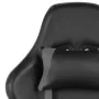 Silla gaming giratoria PVC gris de vidaXL, Sillones para videojuegos - Ref: Foro24-20483, Precio: 188,13 €, Descuento: %