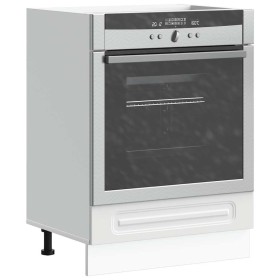 Mueble de horno Kalmar blanco madera reconstituida de , Armarios de cocina - Ref: Foro24-853517, Precio: 65,07 €, Descuento: %