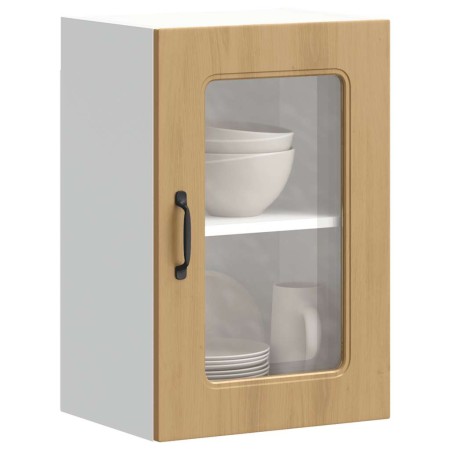 Armario pared cocina puerta de cristal Kalmar roble artesanal von , Küchenschränke - Ref: Foro24-853536, Preis: 58,82 €, Raba...