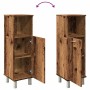 Armario de baño madera contrachapada envejecida 30x30x95 cm by , Bathroom furniture - Ref: Foro24-856137, Price: 60,60 €, Dis...