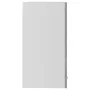 Concrete gray engineered glass and wood hanging cabinet by vidaXL, Kitchen cabinets - Ref: Foro24-802525, Price: 46,16 €, Dis...