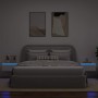 Mesitas de noche de pared con luces LED 2 unidades blanco von , TV-Möbel - Ref: Foro24-860212, Preis: 92,96 €, Rabatt: %