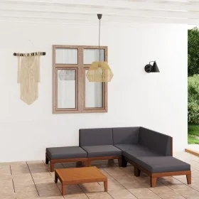 Garden furniture and cushions set 7 pieces solid acacia wood by vidaXL, Garden sets - Ref: Foro24-3058103, Price: 670,50 €, D...