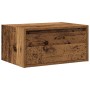 Mesita de noche de pared con luces LED madera antigua von , TV-Möbel - Ref: Foro24-860225, Preis: 54,32 €, Rabatt: %