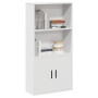 Estantería de madera de ingeniería blanca 60x24x120 cm von , Bücherregale und Regale - Ref: Foro24-860418, Preis: 72,72 €, Ra...
