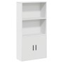 Estantería de madera de ingeniería blanca 60x24x120 cm von , Bücherregale und Regale - Ref: Foro24-860418, Preis: 72,72 €, Ra...