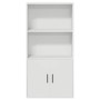 Estantería de madera de ingeniería blanca 60x24x120 cm von , Bücherregale und Regale - Ref: Foro24-860418, Preis: 72,72 €, Ra...