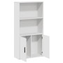 Estantería de madera de ingeniería blanca 60x24x120 cm von , Bücherregale und Regale - Ref: Foro24-860418, Preis: 72,72 €, Ra...