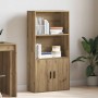 Estantería de madera de ingeniería roble artisan 60x24x120 cm von , Bücherregale und Regale - Ref: Foro24-860426, Preis: 76,4...
