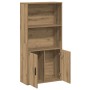 Estantería de madera de ingeniería roble artisan 60x24x120 cm von , Bücherregale und Regale - Ref: Foro24-860426, Preis: 76,4...
