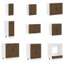 Mueble cocina Lucca roble marrón 14 pzas madera contrachapada von , Küchenschränke - Ref: Foro24-3314988, Preis: 1,00 €, Raba...