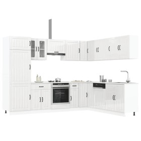 Mueble cocina Lucca blanco brillo 14 pzas madera contrachapada von , Küchenschränke - Ref: Foro24-3314983, Preis: 1,00 €, Rab...