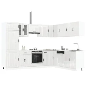 Mueble cocina Lucca blanco brillo 14 pzas madera contrachapada von , Küchenschränke - Ref: Foro24-3314983, Preis: 1,00 €, Rab...