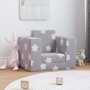 Sofá cama infantil felpa suave gris claro con estrellas von , Baby- und Kleinkindmöbel - Ref: Foro24-4104802, Preis: 37,69 €,...