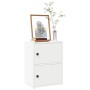 Estantería de madera de ingeniería blanca 40x24x52 cm von , Bücherregale und Regale - Ref: Foro24-860355, Preis: 42,16 €, Rab...