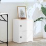 Estantería de madera de ingeniería blanca 40x24x52 cm von , Bücherregale und Regale - Ref: Foro24-860355, Preis: 42,16 €, Rab...