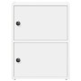 Estantería de madera de ingeniería blanca 40x24x52 cm de , Librerías y estanterías - Ref: Foro24-860355, Precio: 42,16 €