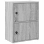 Estantería de madera de ingeniería gris sonoma 40x24x52 cm de , Librerías y estanterías - Ref: Foro24-860360, Precio: 42,57 €