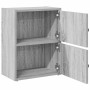 Estantería de madera de ingeniería gris sonoma 40x24x52 cm von , Bücherregale und Regale - Ref: Foro24-860360, Preis: 41,01 €...