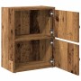 Estantería madera de ingeniería color envejecido 40x24x52 cm de , Librerías y estanterías - Ref: Foro24-860362, Precio: 41,88 €