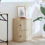 Estantería de madera de ingeniería roble sonoma 40x24x52 cm von , Bücherregale und Regale - Ref: Foro24-860357, Preis: 40,99 ...
