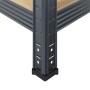 Estante almacenaje 5 niveles 4 uds acero y madera contrachapada von , Industrieregale - Ref: Foro24-3307610, Preis: 245,06 €,...