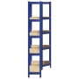 Juego de 2 estantes de 5 niveles acero azul y madera industrial von , Industrieregale - Ref: Foro24-3307619, Preis: 86,65 €, ...