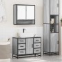 Set de muebles de baño 2 pzas madera contrachapada gris sonoma von , Badezimmermöbel - Ref: Foro24-3300933, Preis: 205,17 €, ...