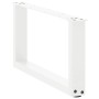 Patas de mesa de centro forma U 2uds acero blanco 70x(30-31) cm de , Patas para mesas - Ref: Foro24-4013145, Precio: 62,33 €,...