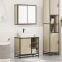 Set de muebles de baño 2 pzas madera contrachapada roble Sonoma de , Muebles de baño - Ref: Foro24-3300906, Precio: 153,48 €