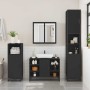 Juego de muebles de baño 2 pzas madera contrachapada negro by , Bathroom furniture - Ref: Foro24-3300910, Price: 157,36 €, Di...