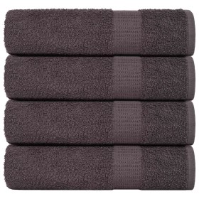 Toallas de ducha 4 uds 100% algodón antracita 70x140 cm 360 gsm von , Handtücher - Ref: Foro24-136686, Preis: 41,13 €, Rabatt: %