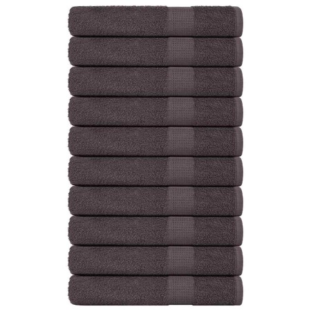 Toallas 10 uds 100% algodón antracita 100x200 cm 600 gsm von , Handtücher - Ref: Foro24-136699, Preis: 166,15 €, Rabatt: %