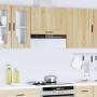 Mueble de pared cocina madera contrachapada Porto roble sonoma de , Armarios de cocina - Ref: Foro24-854080, Precio: 54,91 €,...
