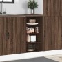 Armario de horno madera ingeniería roble ahumado 40x44,5x81,5cm by , Kitchen cabinets - Ref: Foro24-854208, Price: 63,73 €, D...