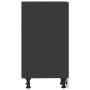 Armario inferior de cocina contrachapada negro 40x44,5x81,5 cm von , Küchenschränke - Ref: Foro24-854203, Preis: 62,90 €, Rab...