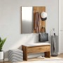 Set de muebles recibidor madera contrachapada roble artesanal von , Bänke für Hallen und Lager - Ref: Foro24-857020, Preis: 9...