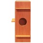 Casa para gatos cera marrón 43x43x90 cm madera maciza pino von , Katzenmöbel - Ref: Foro24-859300, Preis: 100,19 €, Rabatt: %
