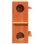 Casa para gatos cera marrón 43x43x90 cm madera maciza pino von , Katzenmöbel - Ref: Foro24-859300, Preis: 100,19 €, Rabatt: %