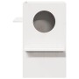 Casa para gatos madera maciza pino blanca 43x43x60 cm von , Katzenmöbel - Ref: Foro24-859302, Preis: 69,44 €, Rabatt: %