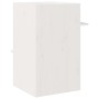 Casa para gatos madera maciza pino blanca 43x43x60 cm von , Katzenmöbel - Ref: Foro24-859302, Preis: 69,44 €, Rabatt: %