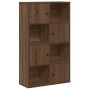 Estantería de madera de ingeniería marrón roble 60x24x101,5 cm von , Bücherregale und Regale - Ref: Foro24-860397, Preis: 79,...