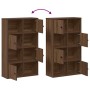 Estantería de madera de ingeniería marrón roble 60x24x101,5 cm von , Bücherregale und Regale - Ref: Foro24-860397, Preis: 79,...