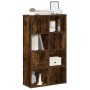Estantería madera de ingeniería roble ahumado 60x24x101,5 cm de , Librerías y estanterías - Ref: Foro24-860395, Precio: 79,45 €