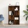 Estantería madera de ingeniería roble ahumado 60x24x101,5 cm by , Bookcases and shelves - Ref: Foro24-860395, Price: 76,08 €,...
