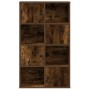 Estantería madera de ingeniería roble ahumado 60x24x101,5 cm by , Bookcases and shelves - Ref: Foro24-860395, Price: 76,08 €,...