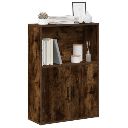 Estantería madera de ingeniería roble ahumado 60x24x85 cm von , Bücherregale und Regale - Ref: Foro24-860413, Preis: 59,13 €,...