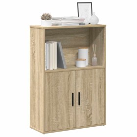 Estantería de madera de ingeniería roble sonoma 60x24x85 cm von , Bücherregale und Regale - Ref: Foro24-860411, Preis: 59,79 ...